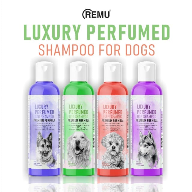 Remu Luxury Perfumed Dog/Puppy Shampoo