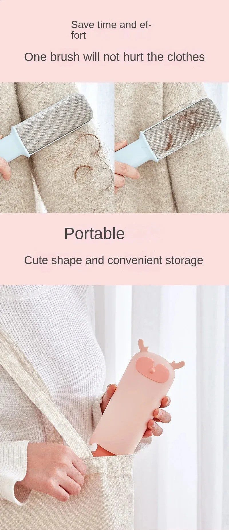 Reusable Pet Lint Hair Remover