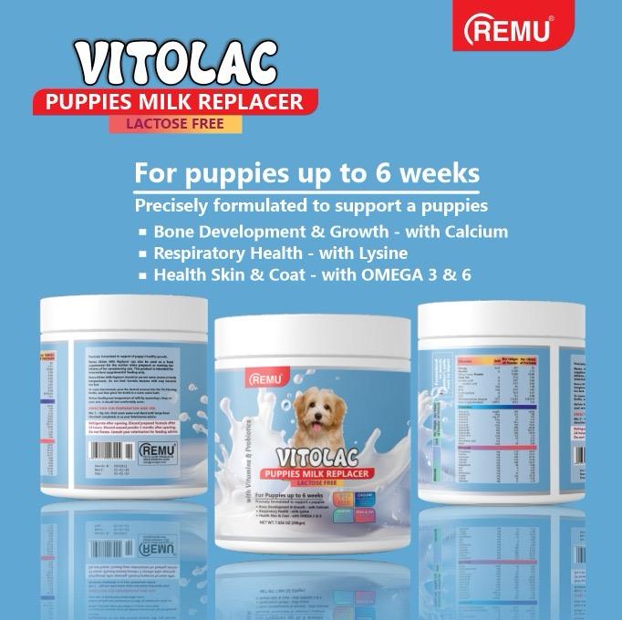 Remu Vitolac Puppies Milk Replacer