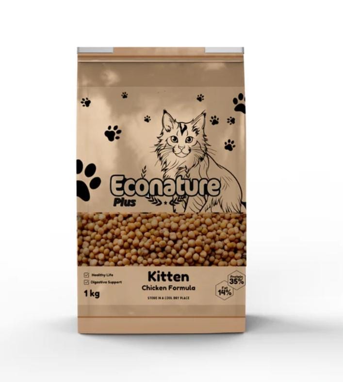 Econature Plus Kitten Food - Chicken
