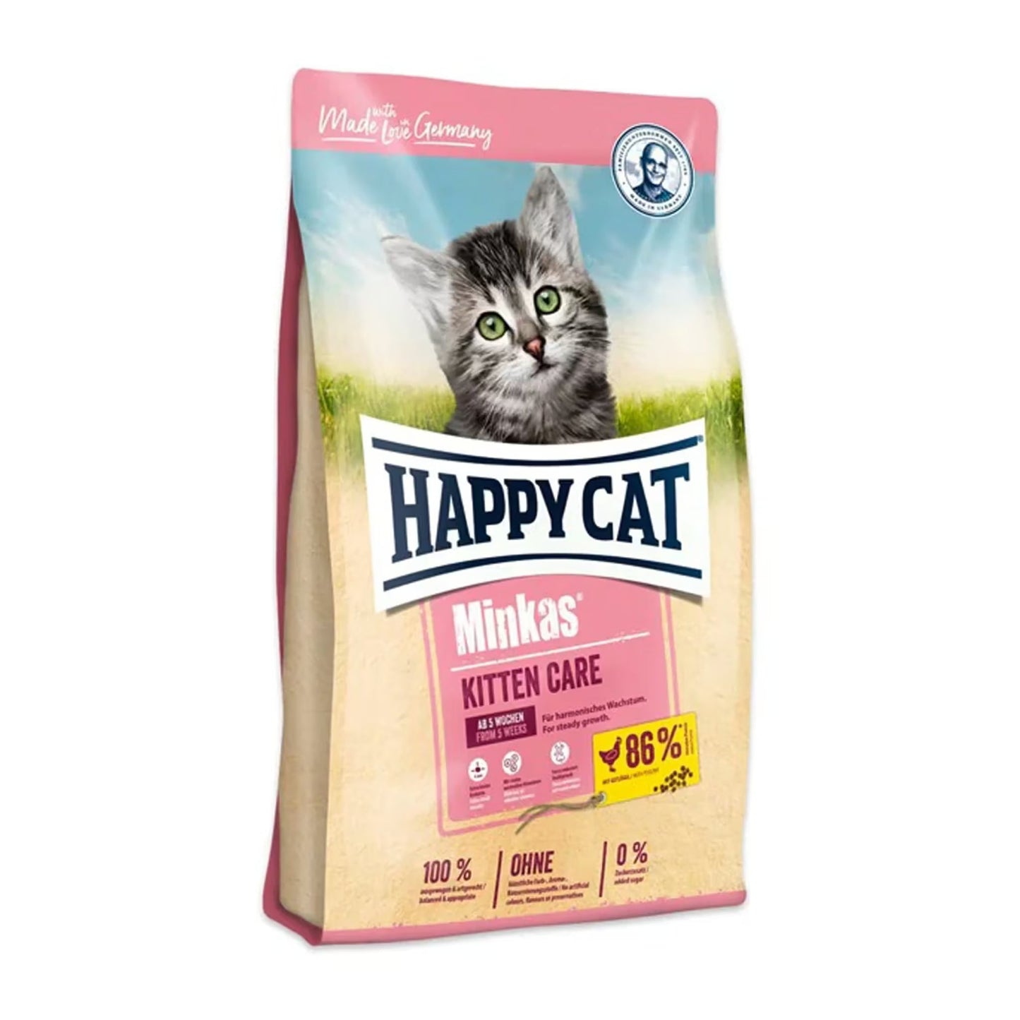Happy Cat Food Minkas Kitten Care Poultry