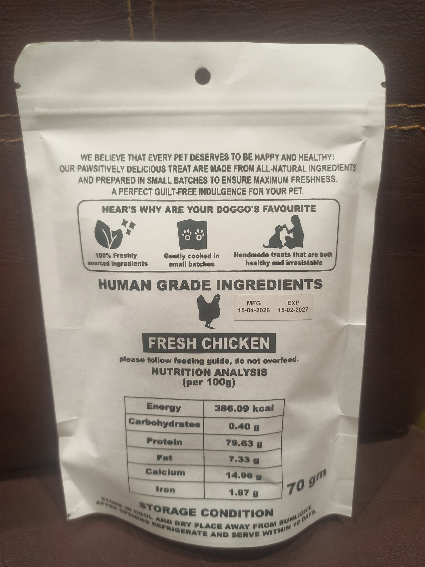 Little Paws Puppy Licious Treats - Soft Chicken Tender