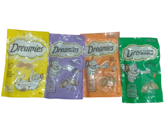 Dreamies Cat Treat - All Flavours (New Packing)