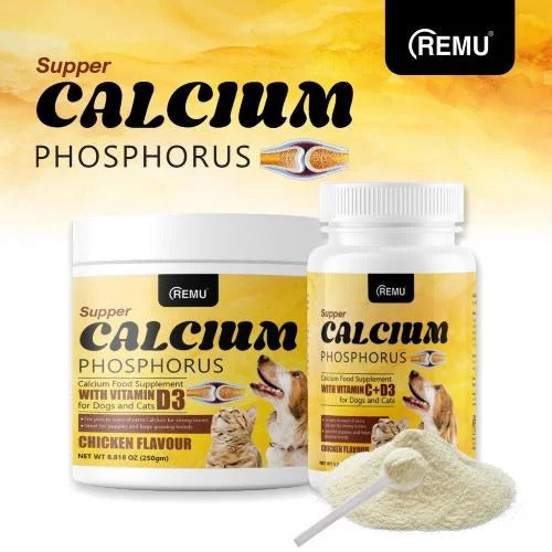 Remu Calcium & Phosphorus with Vit C+D3 150g