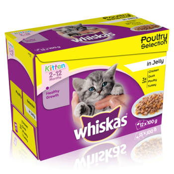 Whiskas Jelly Kitten 85g