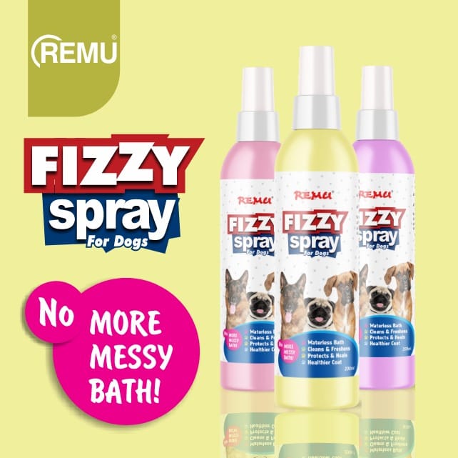 Remu Fizzy Spray Dog