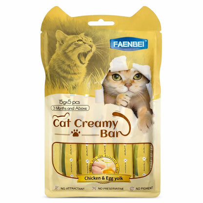 Faenbei Cat Creamy Treats 5 sticks