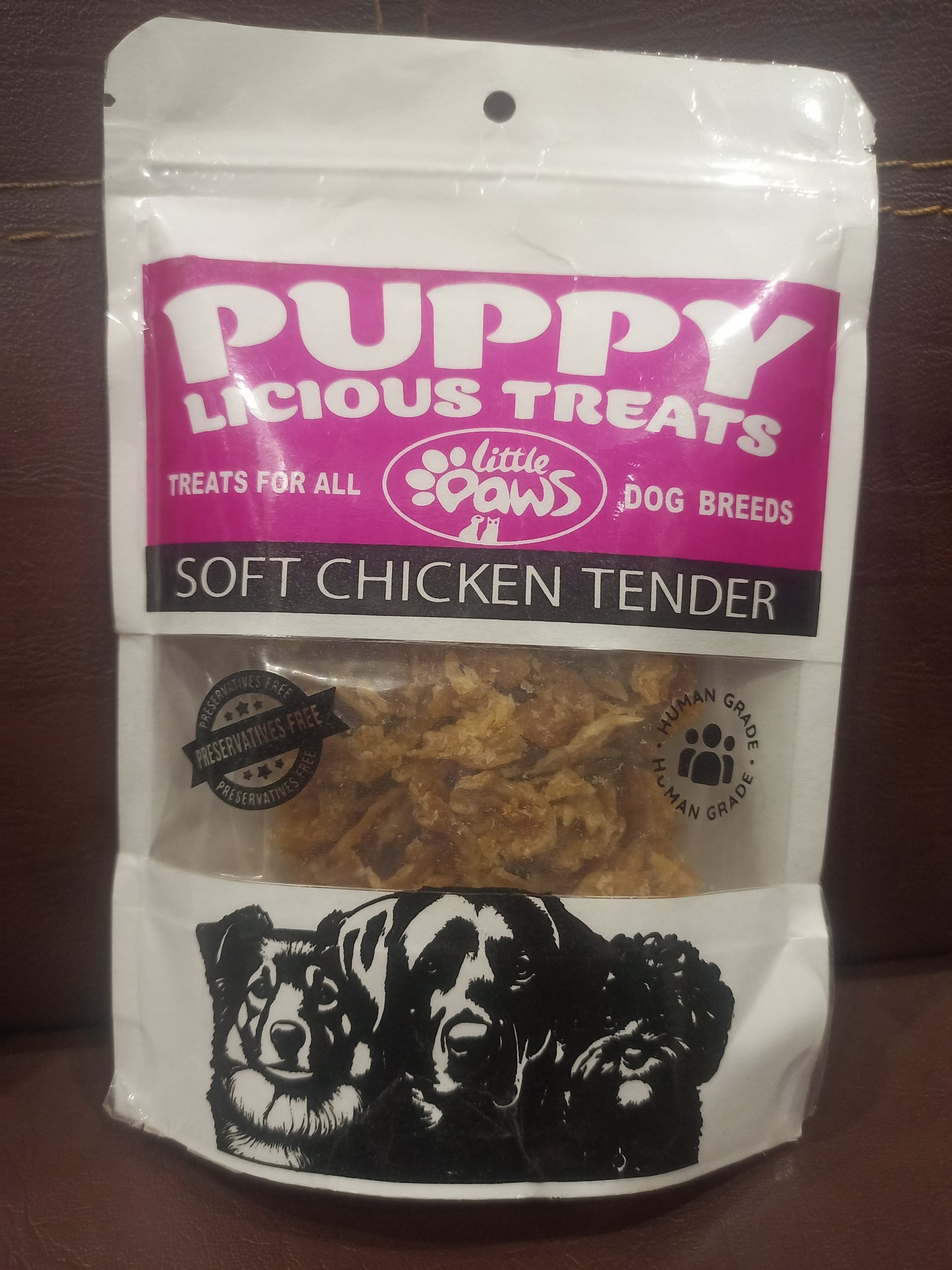 Little Paws Puppy Licious Treats - Soft Chicken Tender