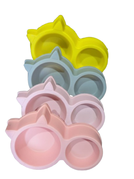 Double side Cat Face Bowl (Imported)